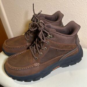 Sketchers slip in boots size 8